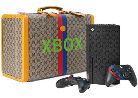 microsoft xbox x gucci series x special edition console bundle|most expensive xbox series x.